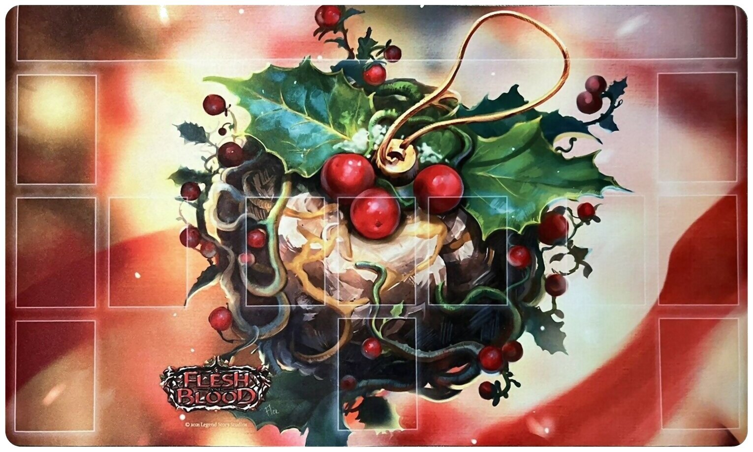 Flesh and Blood TCG - Tapis de jeu - Festive Cracked Bauble