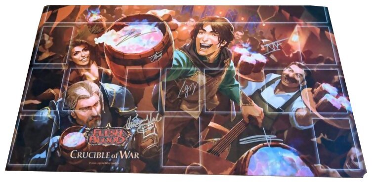Flesh and Blood TCG - Tapis de jeu - Coax a Commotion - Crucible of war