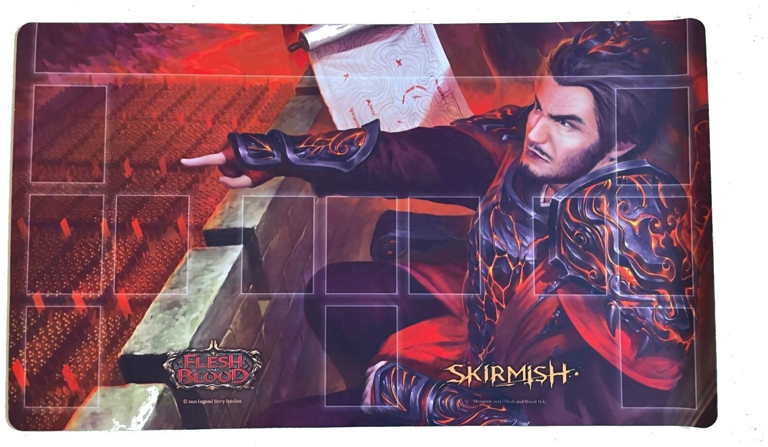 Flesh and Blood TCG - Tapis de jeu - Command and Conquer - Skirmish