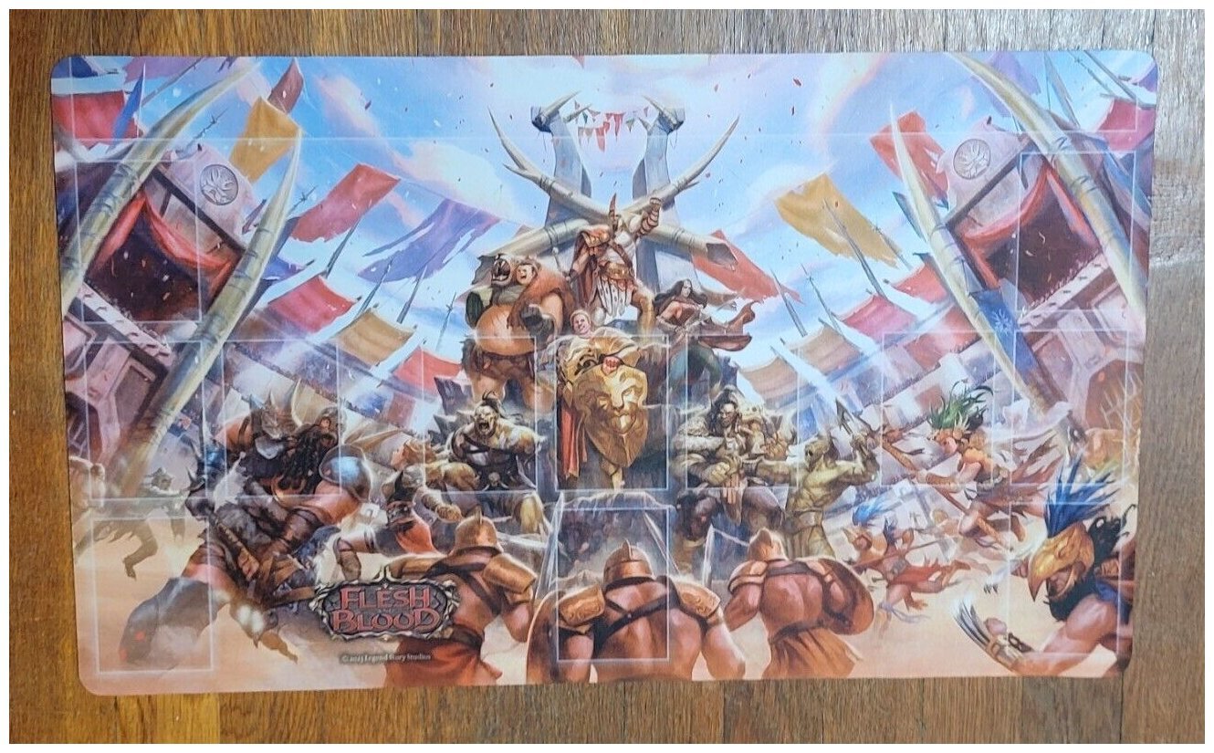 Flesh and Blood TCG - Tapis de jeu - Deathmatch - Heavy Hitters