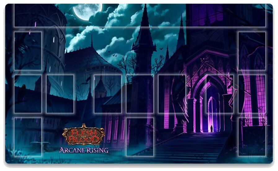Flesh and Blood TCG - Tapis de jeu - Demonastery - Arcane Rising