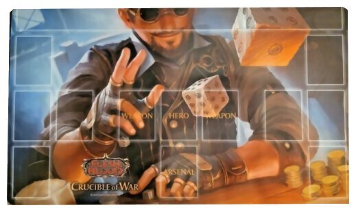 Flesh and Blood TCG - Tapis de jeu - Gambler's Glove - Crucible of war