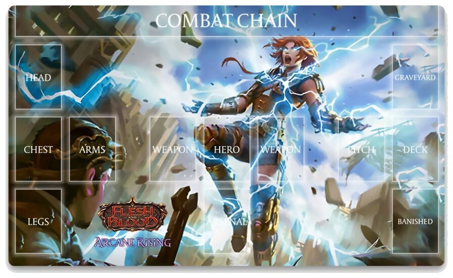 Flesh and Blood TCG - Tapis de jeu - High Octane - Arcane Rising