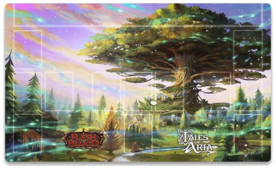 Flesh and Blood TCG - Tapis de jeu - Korshem, Crossroad of Elements - Tales Of Aria