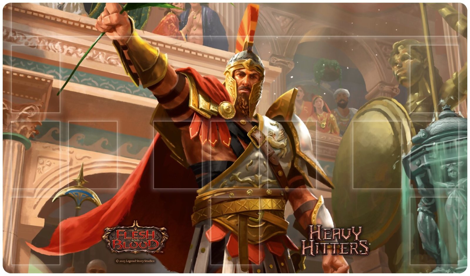 Flesh and Blood TCG - Tapis de jeu - Olympia - Heavy Hitters
