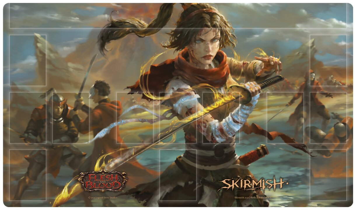 Flesh and Blood TCG - Tapis de jeu - Scar for a Scar - Skirmish