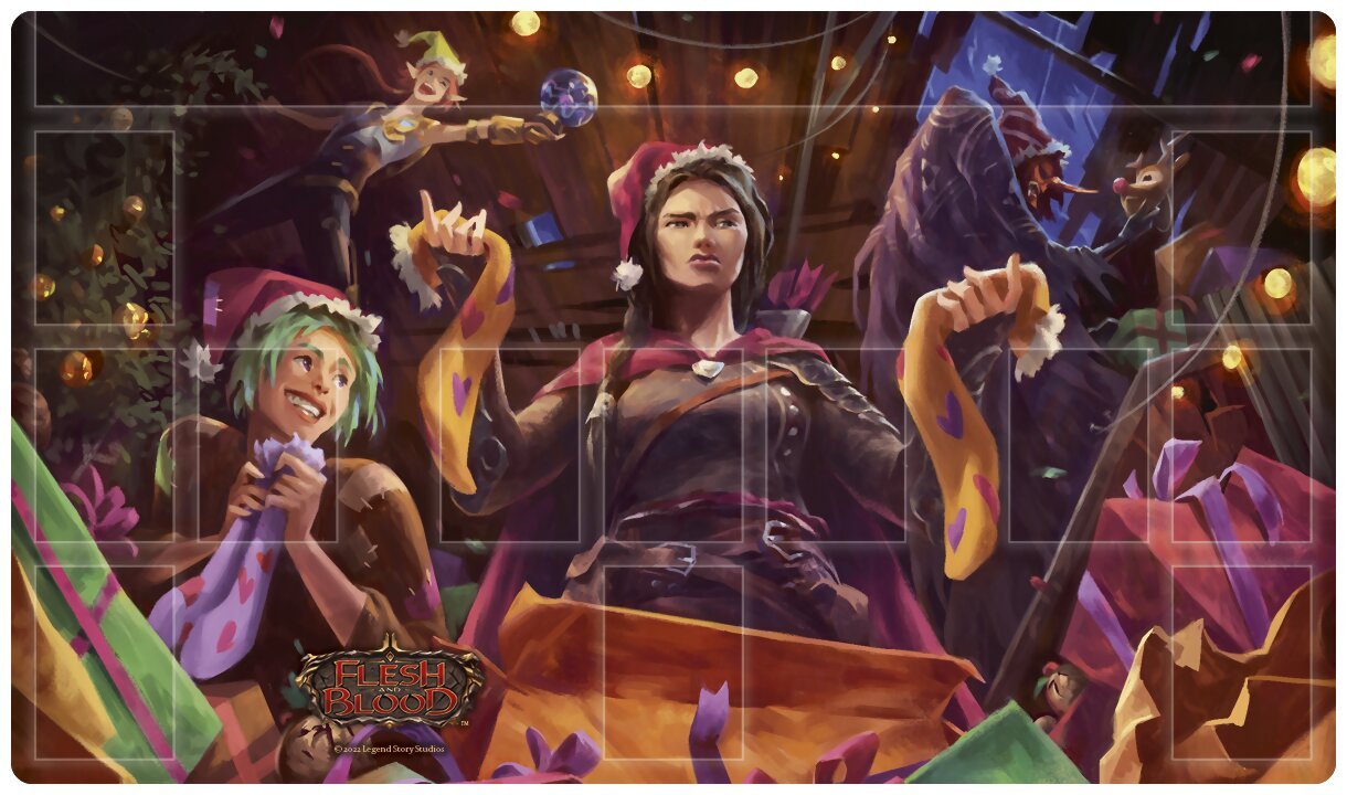 Flesh and Blood TCG - Tapis de jeu - Shitty Xmas Present