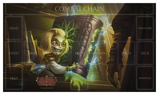 Flesh and Blood TCG - Tapis de jeu - Tome of Fyendal