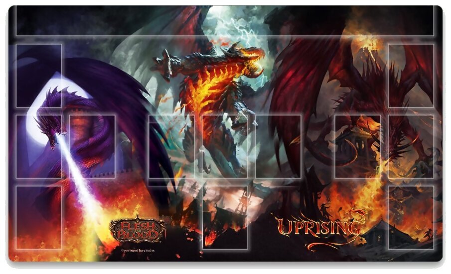 Flesh and Blood TCG - Tapis de jeu - Uprising Dragon - Uprising
