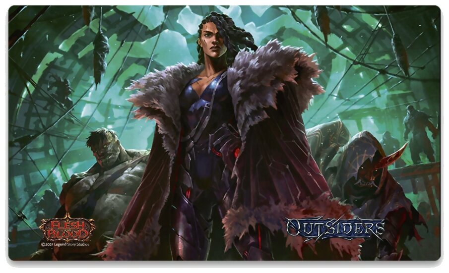 Flesh and Blood TCG - Tapis de jeu - Uzuri, Switchblade - Outsiders