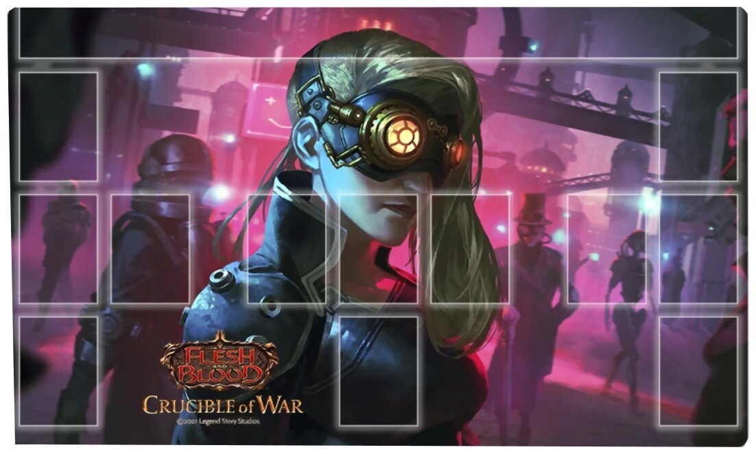 Flesh and Blood TCG - Tapis de jeu - Viziertronic Model I - Crucible of war