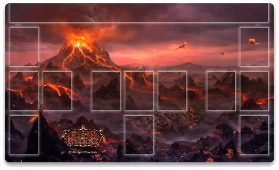 Flesh and Blood TCG - Tapis de jeu - Volcor