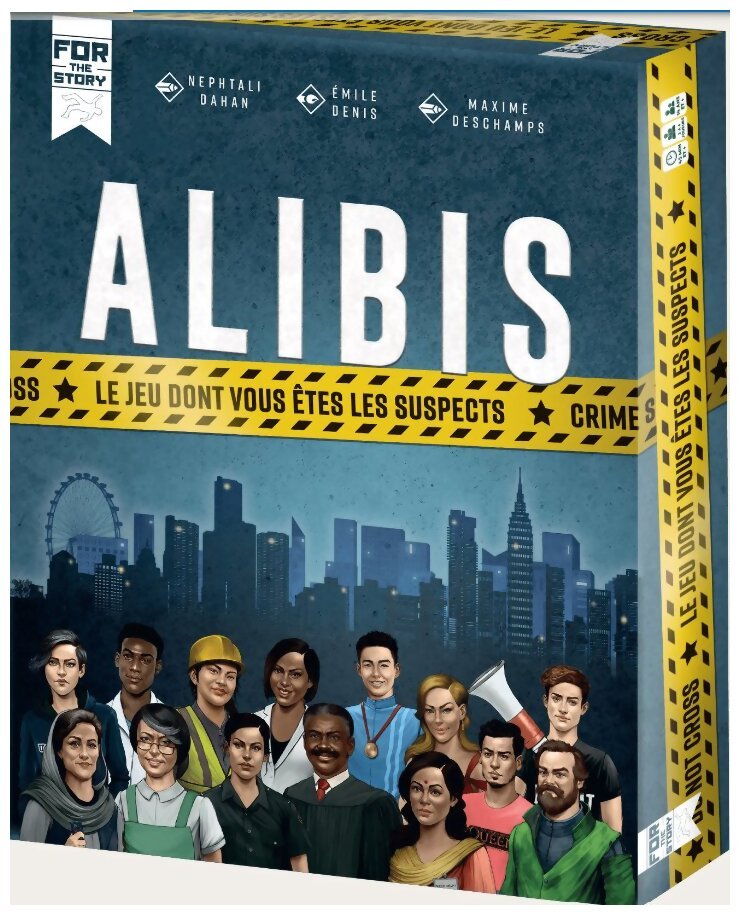 Alibis - Le jeu dont vous êtes les suspects
