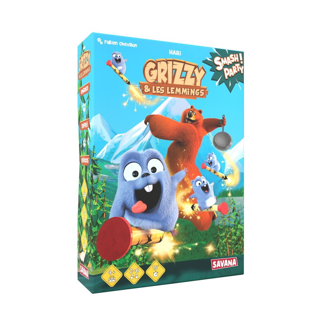 Grizzly & Les Lemmings : Smash Party