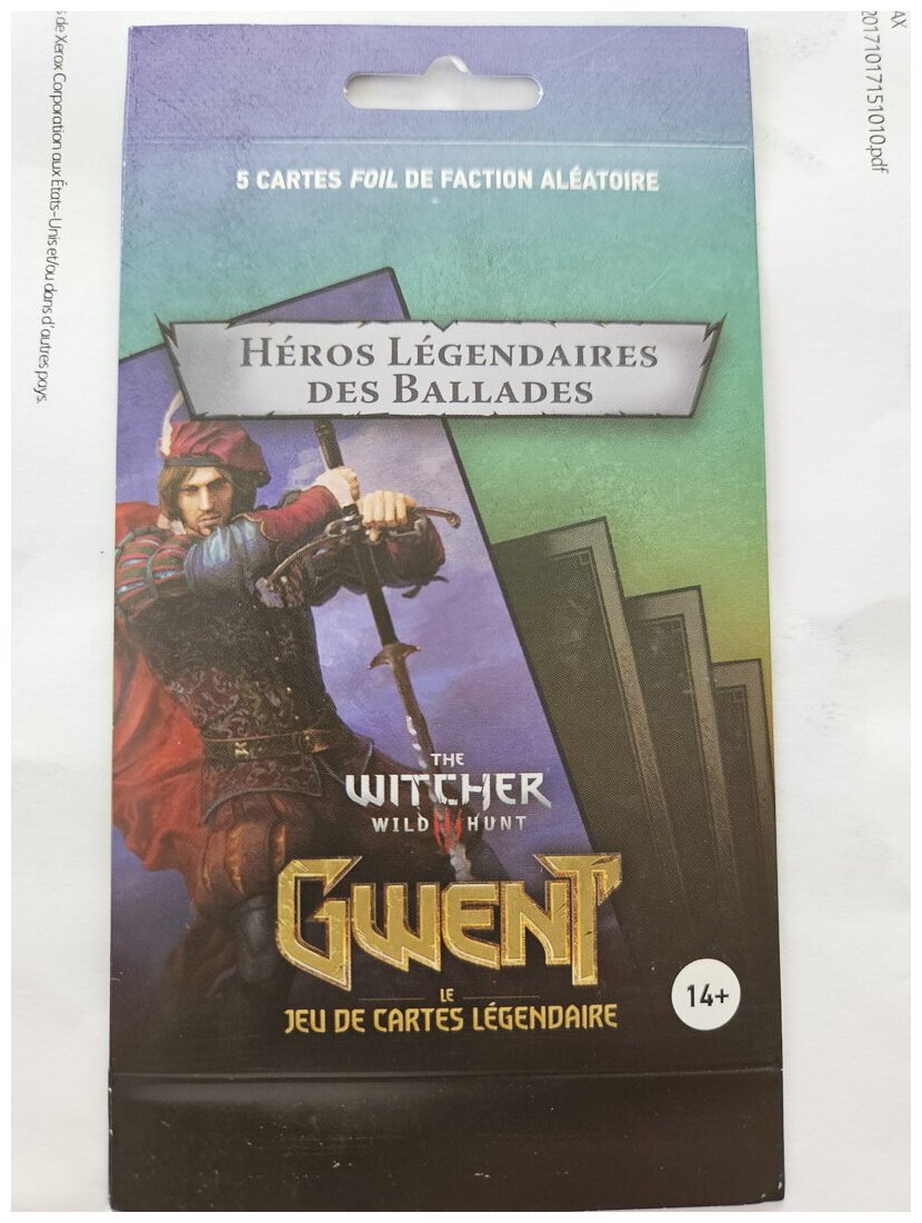 Gwent - Héros Légendaires Des Ballades