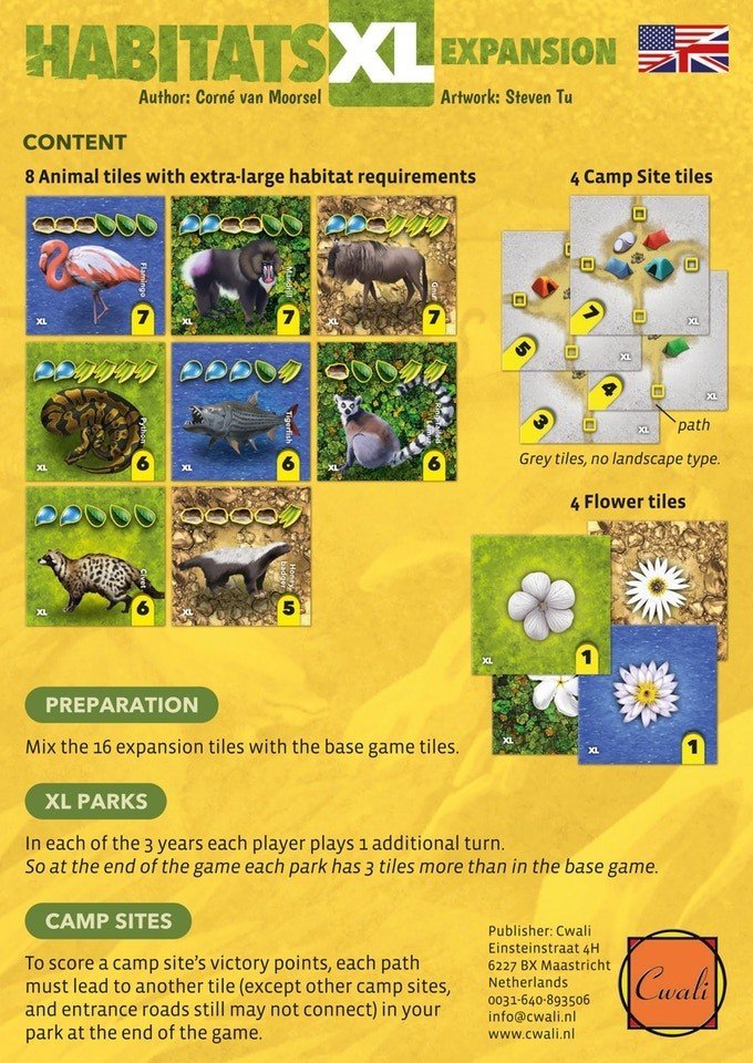 Habitats : XL Expansion