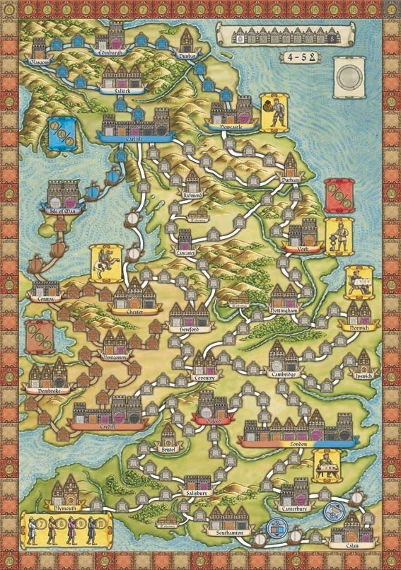 Hansa Teutonica: Britania