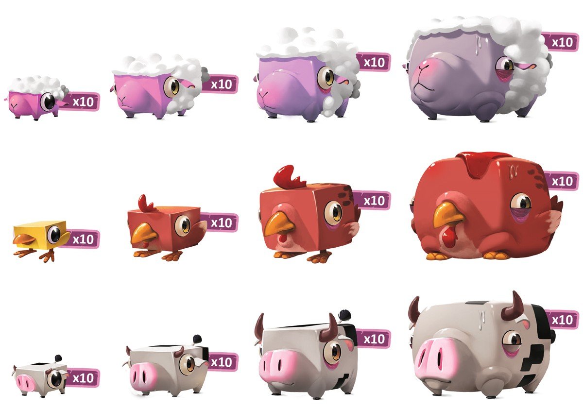 Happy Pigs - Farm Friends