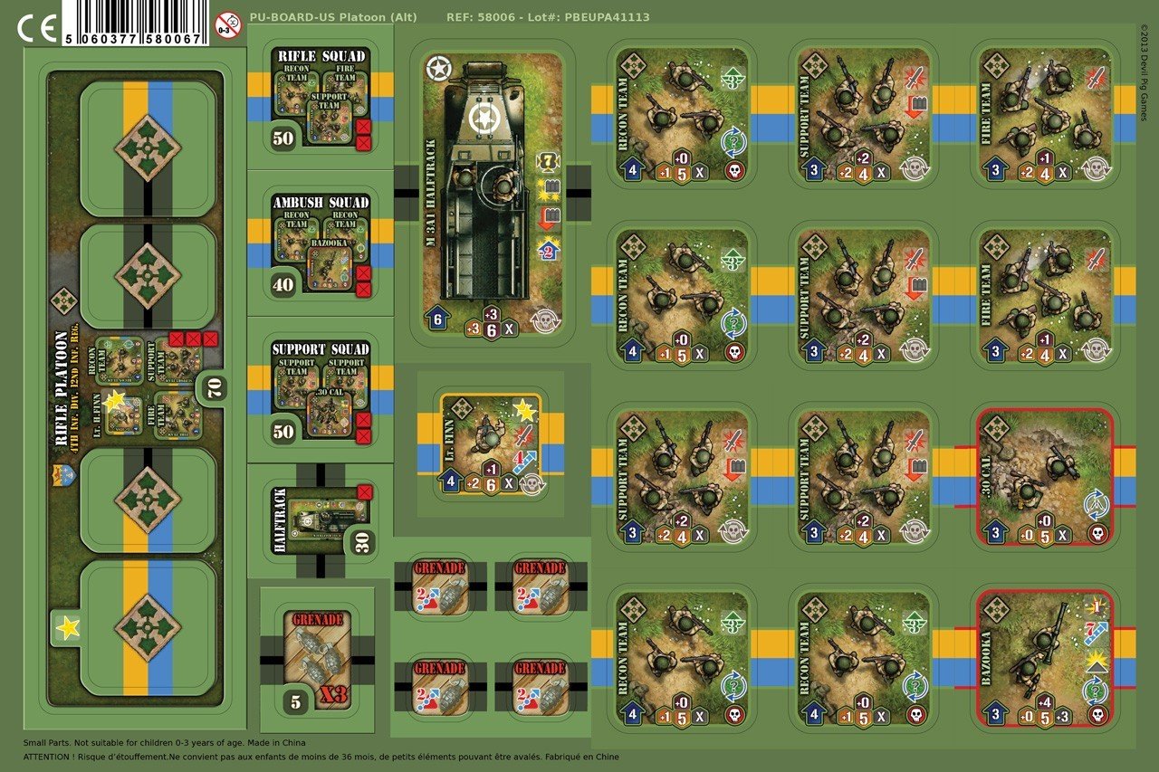 Helden der Normandie: US-Platoon (Variante)