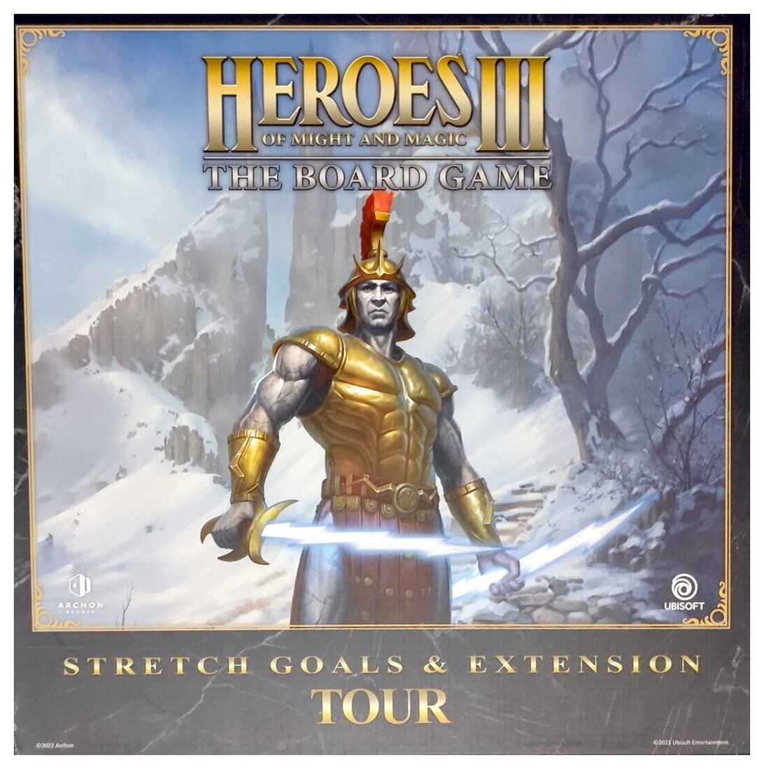 Heroes of Might & Magic III - Stretch Goals & Extension Tour - The Board Game