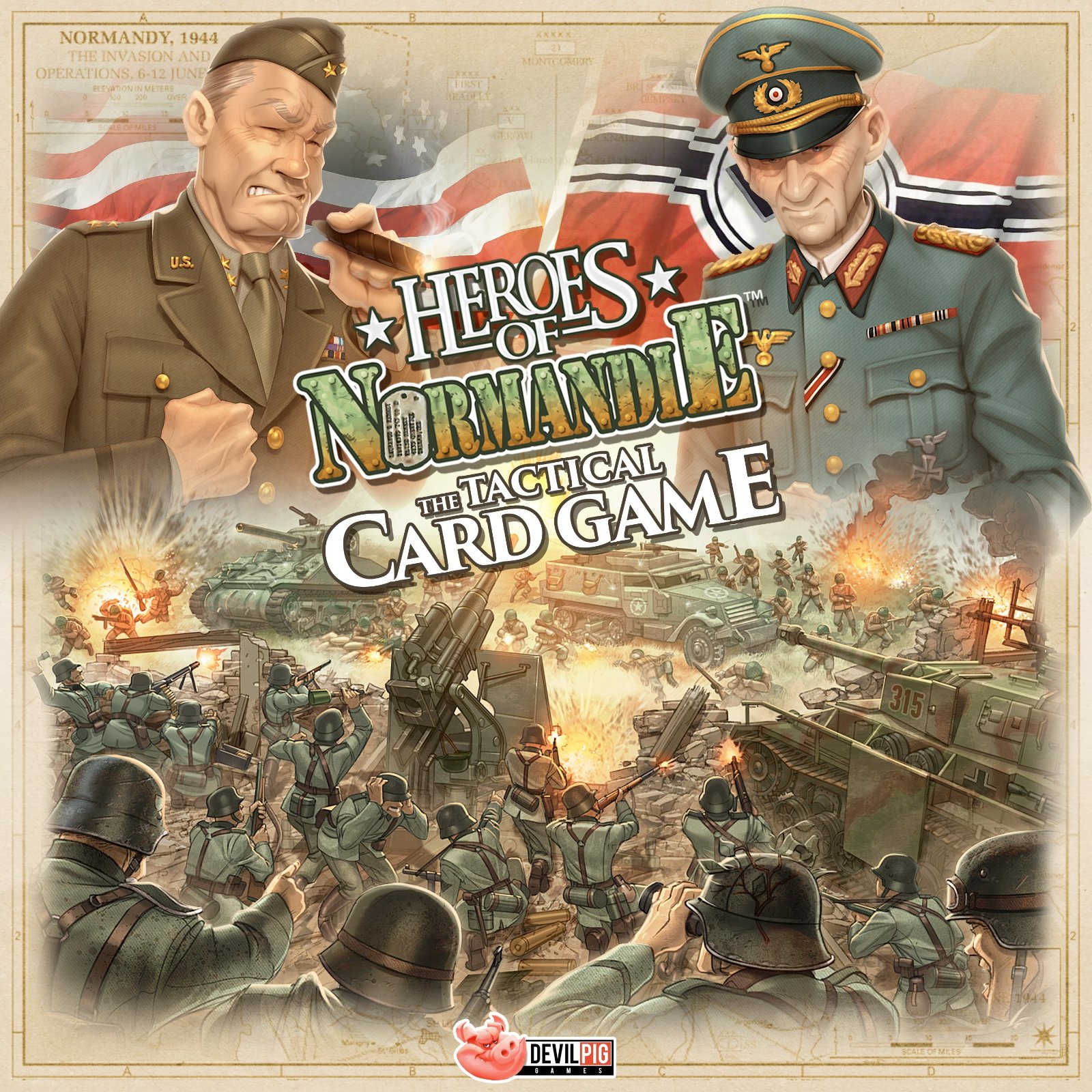 Heroes of Normandie : the Tactical Card Game