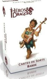 Héros & Dragons - Cartes de sorts - Barde