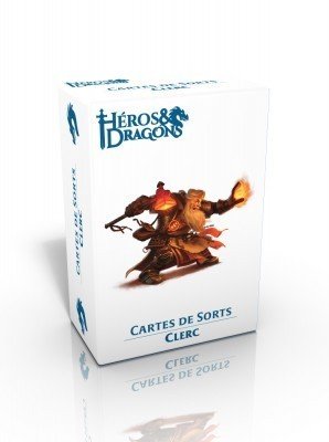 Héros & Dragons - Cartes de sorts - Clerc