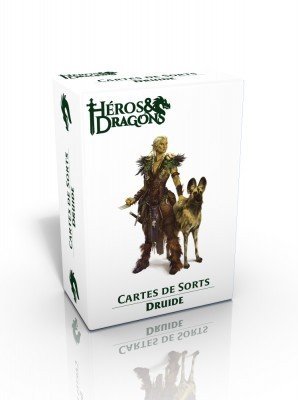 Héros & Dragons - Cartes de sorts - Druide