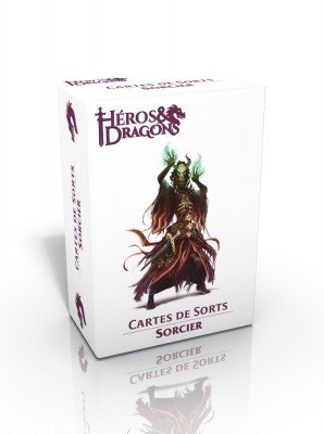 Héros & Dragons - Cartes de sorts - Sorcier