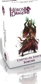 Héros & Dragons - Cartes de sorts - Sorcier
