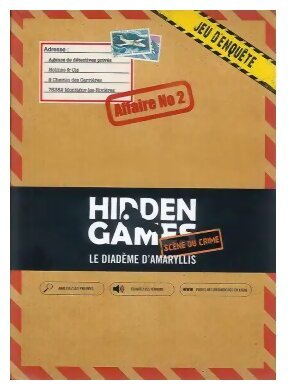 Hidden Games - Le Diadème d'Amaryllis - Scène de crime - Affaire No. 2