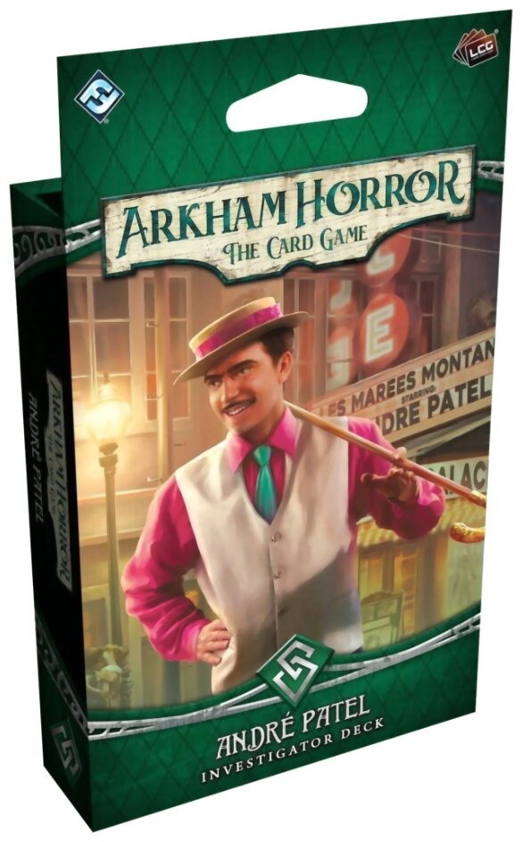Horreur À Arkham Le Jeu De Cartes - André Patel - Deck Investigateur