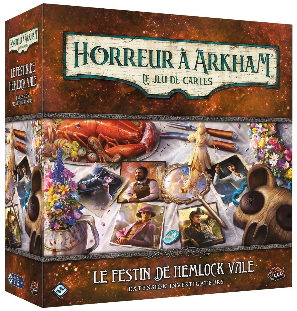 Horreur à Arkham JCE - Le Festin de Hemlock Vale - Extension Investigateurs