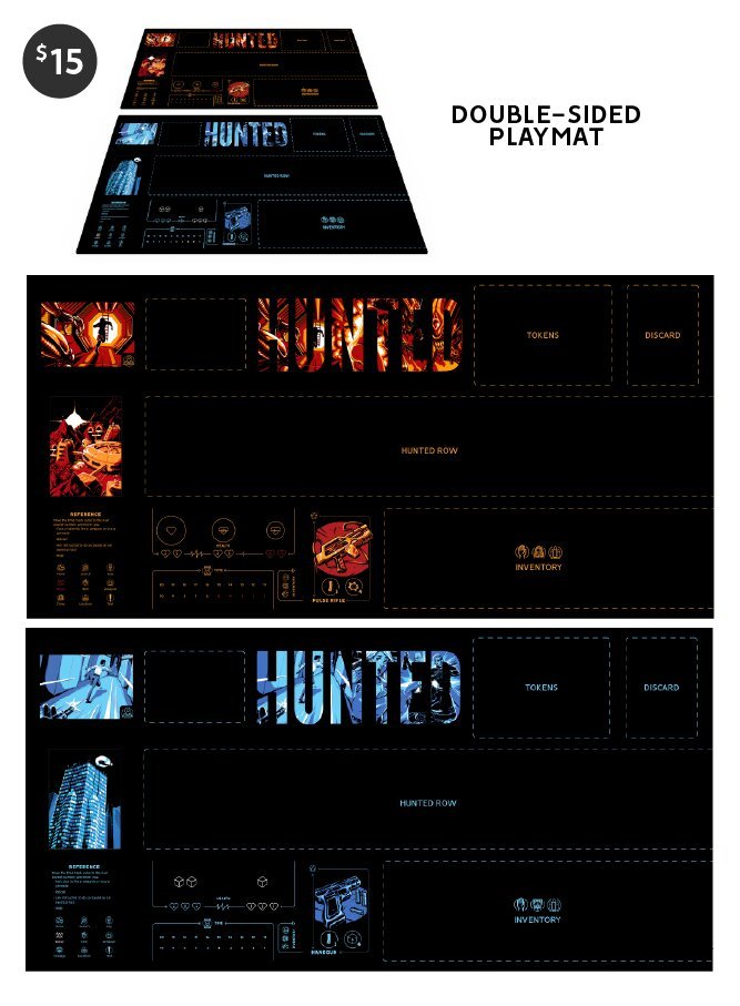 Hunted - Playmat Kobayashi tower & Mining Colonies 415