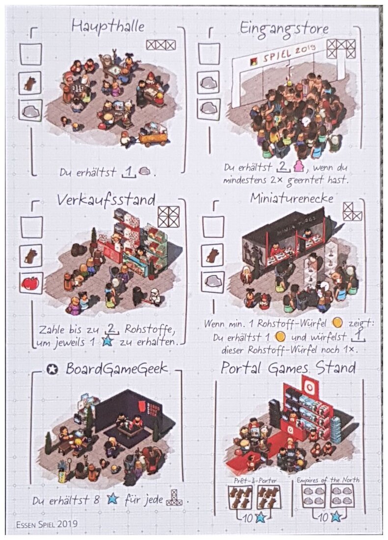 Imperial Settlers : Roll & Write – SPIEL '19 Promosheet