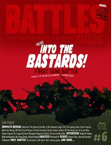 Into the bastards! First tank battle
