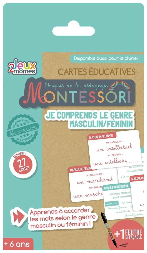 Je Comprends Le Genre Masculin/Féminin
