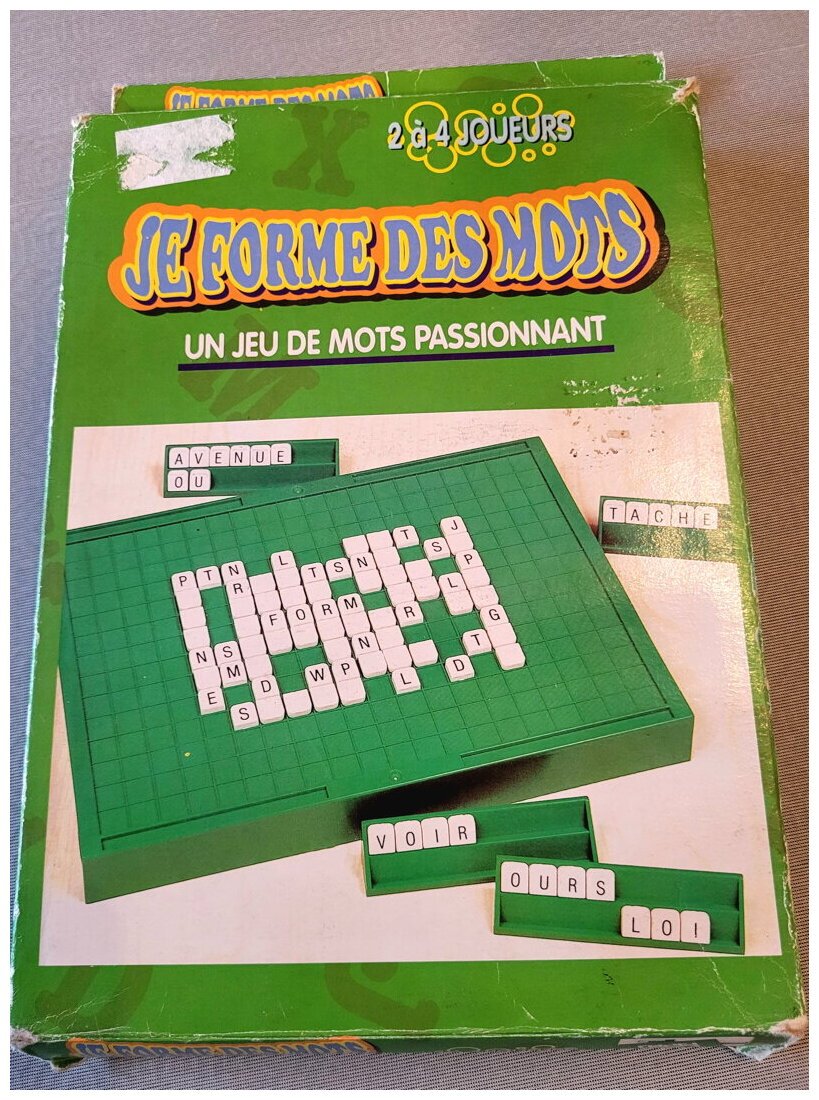 Je Forme Des Mots