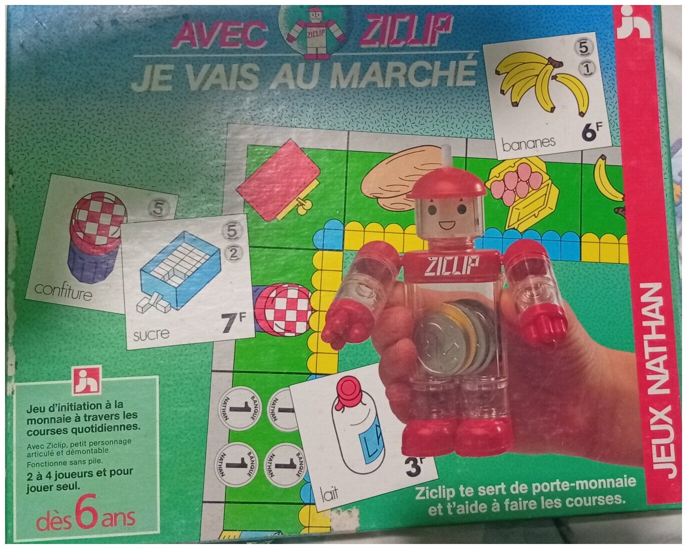 Je Vais Au Marché Avec Ziclip