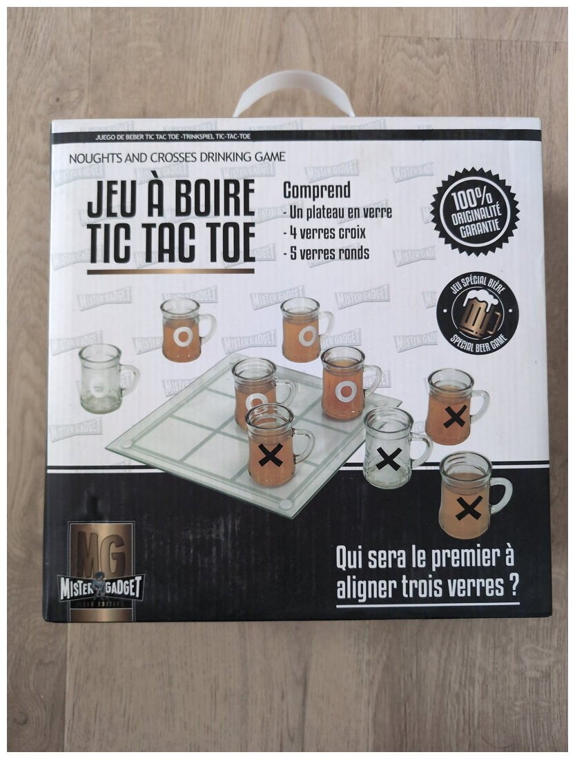 Jeu À Boire Tic Tac Toe