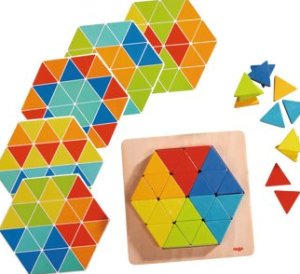 Jeu d'assemblage Triangles magiques