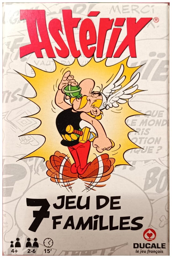 Jeu De 7 Familles - Astérix