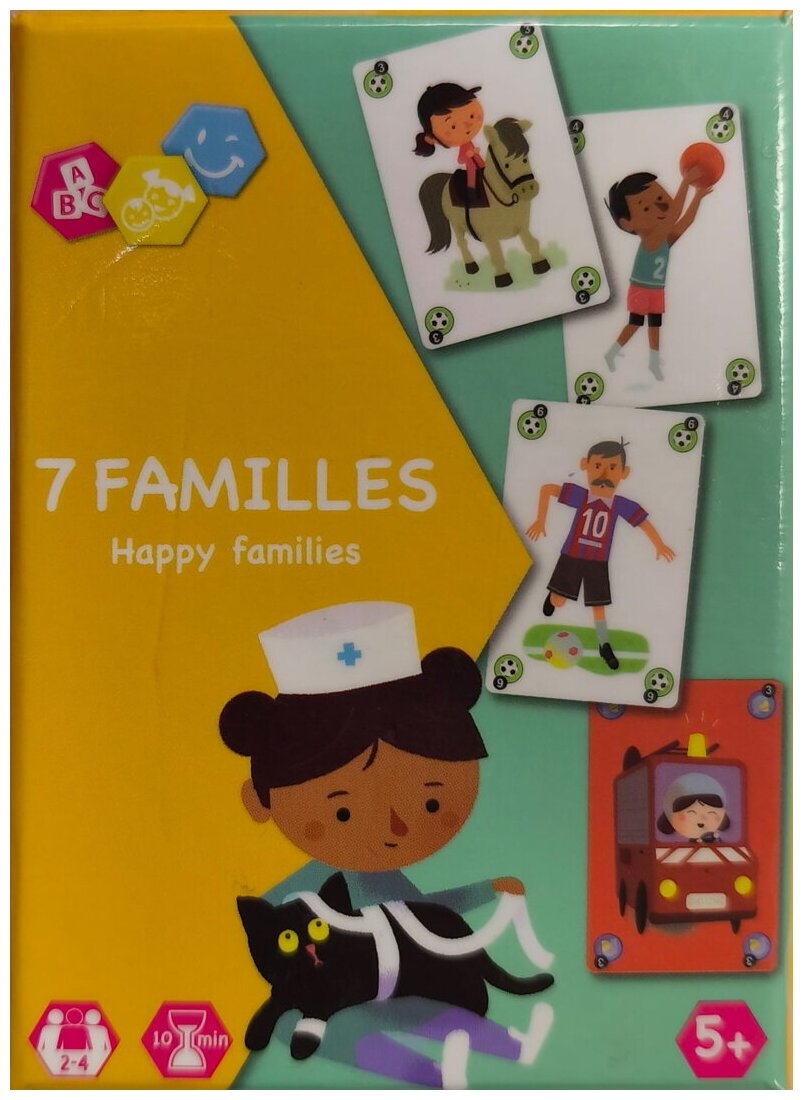Jeu De 7 Familles - Happy Families