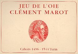 Jeu de l'oie de Clément Marot