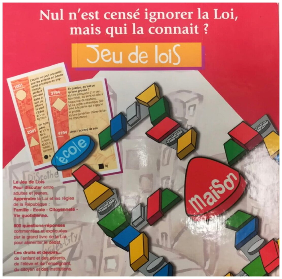 Jeu De Lois