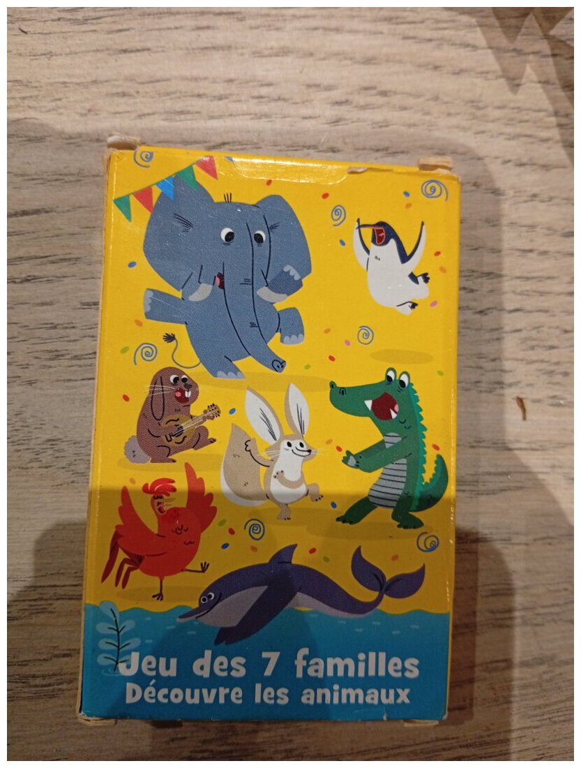 Jeu Des 7 Familles - Découvre les animaux