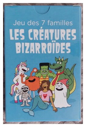 Jeu Des 7 Familles - Les Créatures Bizarroïdes