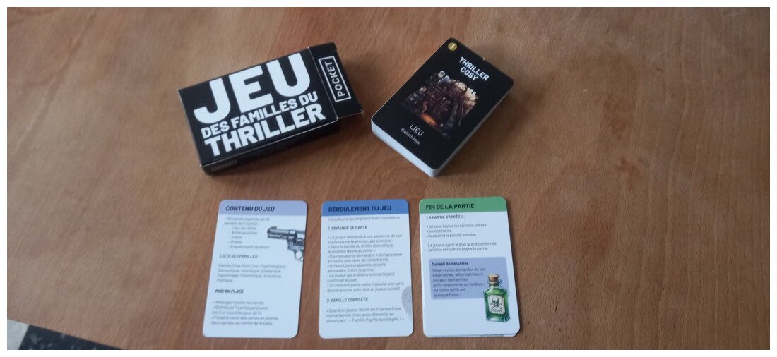 Jeu Des Familles Du Thriller