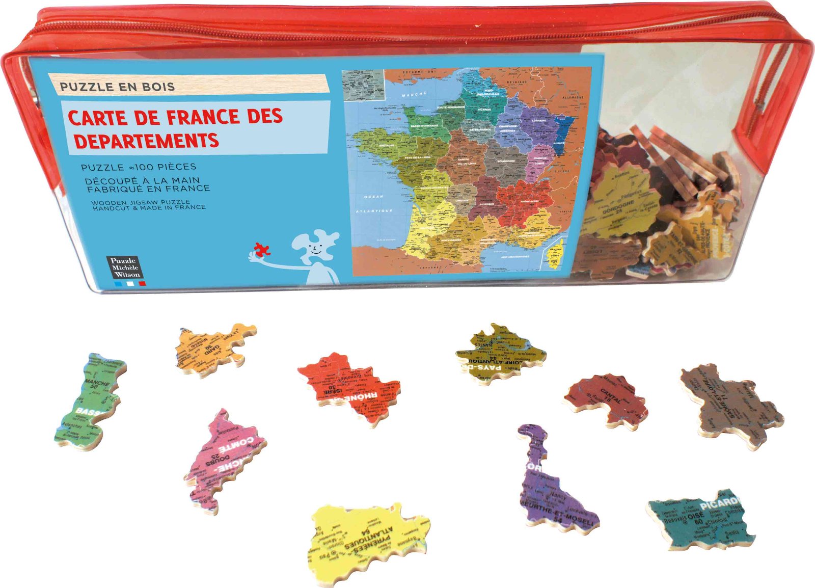 Puzzle - Carte de France des Départements