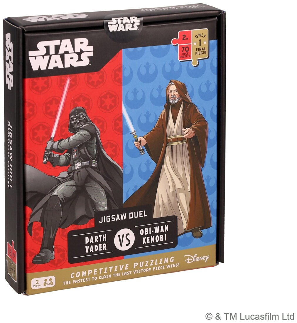 Jigsaw Duel - Darth Vader Vs Obi-Wan Kenobi